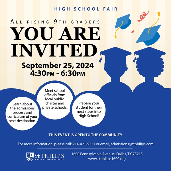 Life After St. Philip's High School Fair