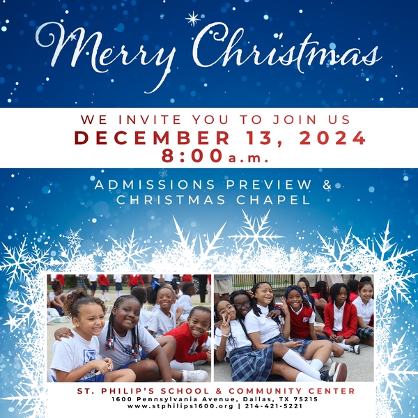 Admissions Preview & Christmas Chapel