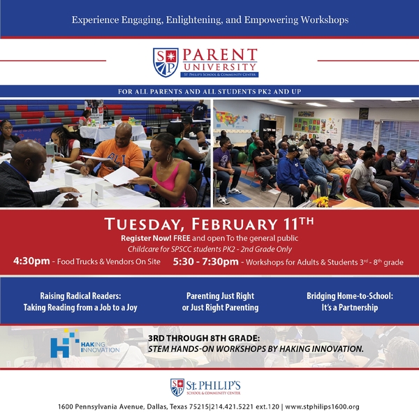 Parent University: Experience Engaging, Enlightening, And Empowering Workshops