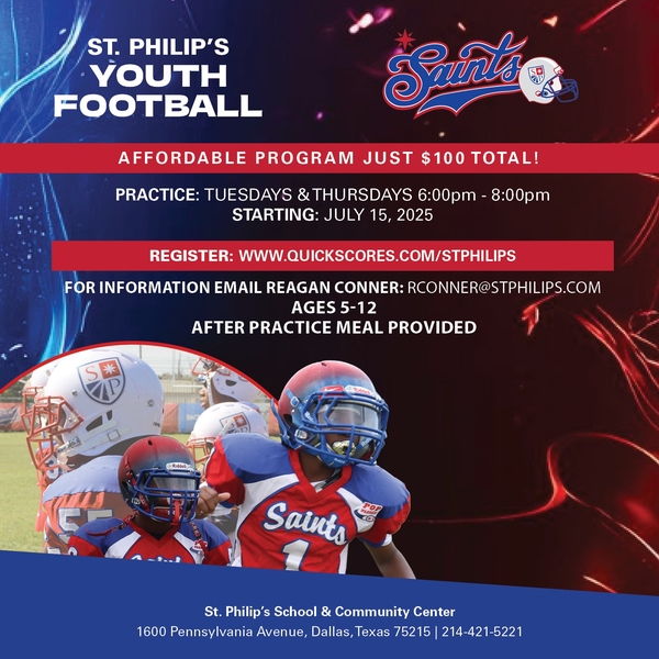 Athletics Youth Football Practice