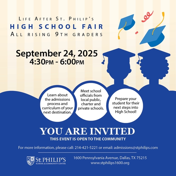 Life After St. Philip's High School Fair