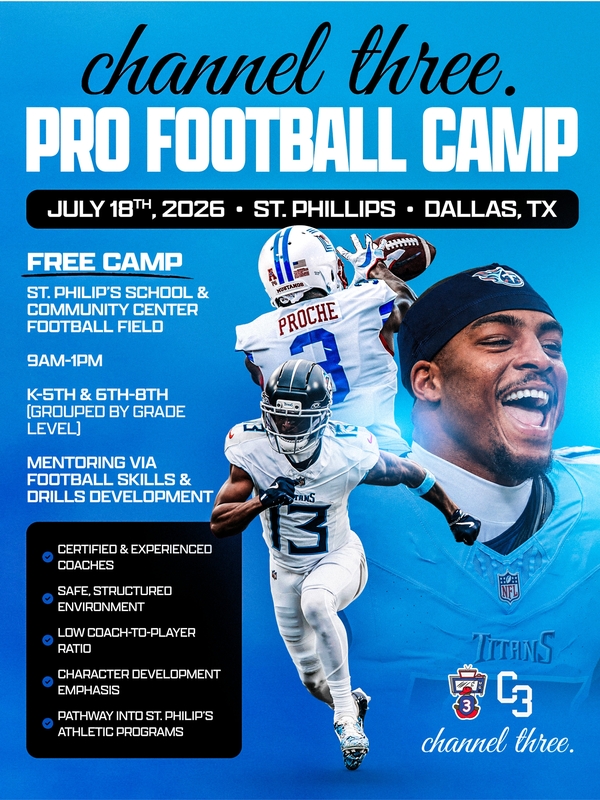 Channel Three Pro Football Camp