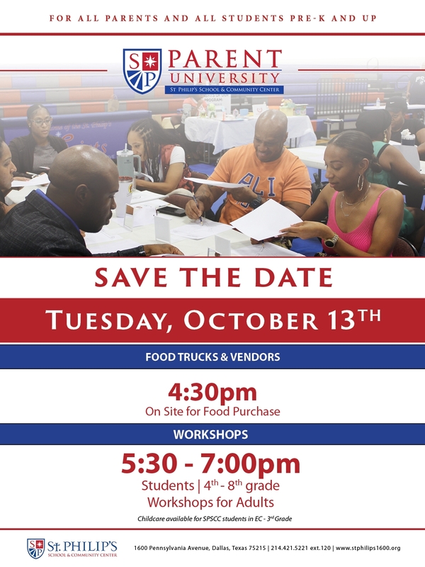 Save The Date: Parent University